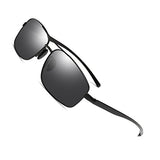 Mens Womens Polarized Sunglasses 100% UV400 Protection Aviator Black Sun Glasses