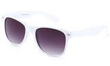 80's Classic Blue Brothers Horn Rimmed Style Vintage Retro Wayfarer Sunglasses