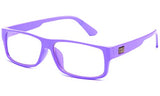 Newbee Fashion - Kayden Retro Unisex Plastic Fashion Clear Lens Glasses