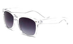 80's Classic Blue Brothers Horn Rimmed Style Vintage Retro Wayfarer Sunglasses