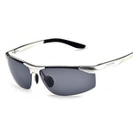 Aluminum Magnesium Polarized Sunglasses Mens For Driving Traval E8179