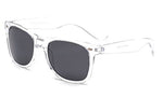 80's Classic Blue Brothers Horn Rimmed Style Vintage Retro Wayfarer Sunglasses