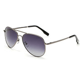 Pilot Style Driving Polarized Sunglasses With Reflective Color Mirror Lens Metal Frame Aviator Sunglasses for Men and Women