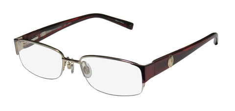 12506 Mens/Womens Designer Half-rim Flexible Hinges Hip & Chic Popular Shape Ophthalmic Eyeglasses/Eyewear
