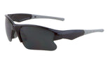 Men Sport Wrap Around Sunglasses Driving Motocycle Sport Golf Eyewear
