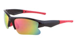 Men Sport Wrap Around Sunglasses Driving Motocycle Sport Golf Eyewear
