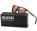 Classic Retro Square Driving Polarized Sunglasses Men Aluminum Magnesium Metal Legs Sun Glasses