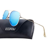 Mirrored Aviator Polarized Sunglasses for Mens & Womens UV-400