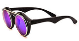 Classic Small Retro Steampunk Circle Flip Up Glasses/Sunglasses Cool Retro New Model