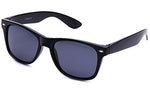 80's Classic Blue Brothers Horn Rimmed Style Vintage Retro Wayfarer Sunglasses