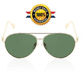 Sunglasses for Men Aviator Polarized Driving Glasses Dark Lenses