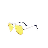 Night Driving Glasses,HD Anti Glare Night Vision Glasses,Aviator Polarized Yellow Lens for Car Women/Man