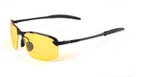 Night Vision Glasses for Driving Men Women Sports Style Metal Frame Sunglasses