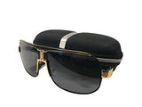 Men's Sports Aviator Polarized Metal Frame Safe Driving Sunglasses