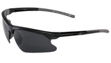 Half Frame Outdoor Sunglasses,Men and Women Polarized Windproof Cycling-Unbreakable Fashion Sports Sunglasses