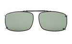 2 1/4x1 1/2 Large Clip On Sunglasses Polarized