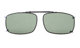 2 1/4x1 1/2 Large Clip On Sunglasses Polarized