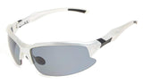 Polycarbonate Polarized TR90 Unbreakable Half-Rim Sport Sunglasses