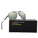 LM1573 62mm Polarized Oversized Aviator Sunglasses