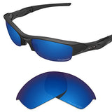 Performance Replacement Lenses for Oakley Flak Jacket Sunglass Polarized Etched