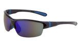 Men Sport Wrap Around Sunglasses Driving Motocycle Sport Golf Eyewear