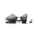 /Super Cute Star Shape Rimless Sunglasses Metal Frame Transparent Candy Color Eyewear