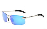 Men's Hot Fashion Driving Polarized Sunglasses for Men Al-Mg Metal Frame Ultra Light