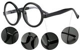 Vintage Round Glasses Frame Inspired Eyeglasses Circle Clear Lens