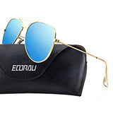 Mirrored Aviator Polarized Sunglasses for Mens & Womens UV-400