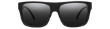 Modern Flat Top Flex Frame Polarized Sunglasses - Swiss TR90 Thermoplastic - with Polarized Lenses -