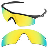 Performance Replacement Lenses for Oakley M Frame Strike Sunglass Polarized Etched