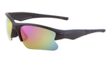 Men Sport Wrap Around Sunglasses Driving Motocycle Sport Golf Eyewear