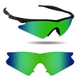 Anti-Saltwater Polarized Replacement Lenses for Oakley M Frame Sweep Sunglasses - Various Colors