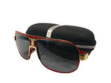 Men's Sports Aviator Polarized Metal Frame Safe Driving Sunglasses