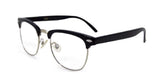 Men and Women Classic Designer Wayfarer Metal Reading Glasses NOT Bifocals - Top Quality - Includes Soft Pouch