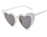 Heart-shaped personality fashion sunglasses