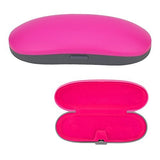 Kids Eyeglass Case, Childrens Bright Noen Color Protective Hard Sunglasses & Glasses Holder,