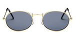 - Vintage Classic Metal Oval Fashion Sunglasses