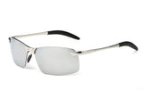 Men's Hot Fashion Driving Polarized Sunglasses for Men Al-Mg Metal Frame Ultra Light