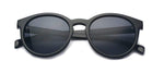 Vintage Round Horned Rim Frame Retro Sunglasses