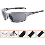 Bifocal Sports Sunglasses TR90 Frame Baseball Running Fishing Outdoor Readers