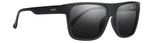 Modern Flat Top Flex Frame Polarized Sunglasses - Swiss TR90 Thermoplastic - with Polarized Lenses -