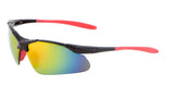 Men Sport Wrap Around Sunglasses Driving Motocycle Sport Golf Eyewear
