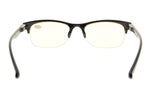 UV Protection,Anti Blue Rays,Reduce Eyestrain,Half-Rim Computer Reading Glasses