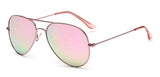 Vintage Mirrored Aviator Sunglasses for Men/Women