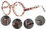 Vintage Round Glasses Frame Inspired Eyeglasses Circle Clear Lens