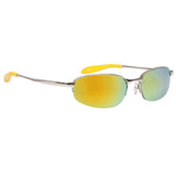 Sport Men Small Rectangle Retro Sunglasses Metal Frame Driving Shades TZ3028
