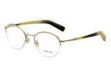 TF5334 Semi-Rimless Round Eyeglasses FT5334