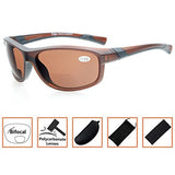 Sports Bifocal Sunglasses Sun Readers Lightweight TR90 Frame for women