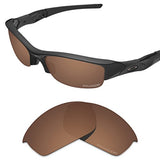 Performance Replacement Lenses for Oakley Flak Jacket Sunglass Polarized Etched